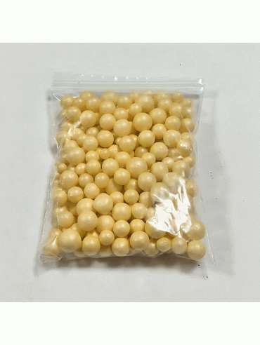 Dekorativne perle 50g žute